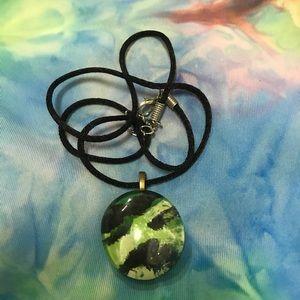 Marvel Glass One of Kind Handmade Necklace